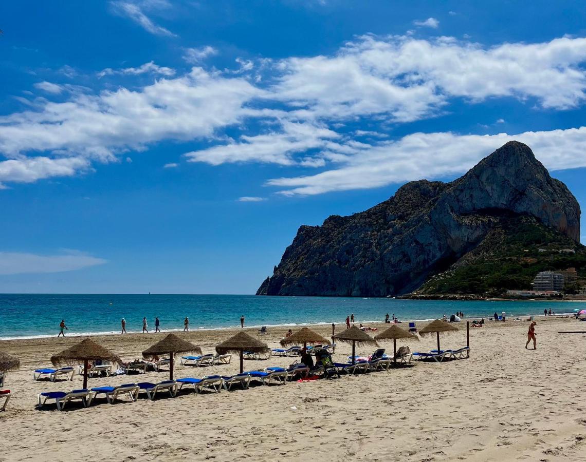 Modern Apartment On The Beach With Pool Calpe Luaran gambar
